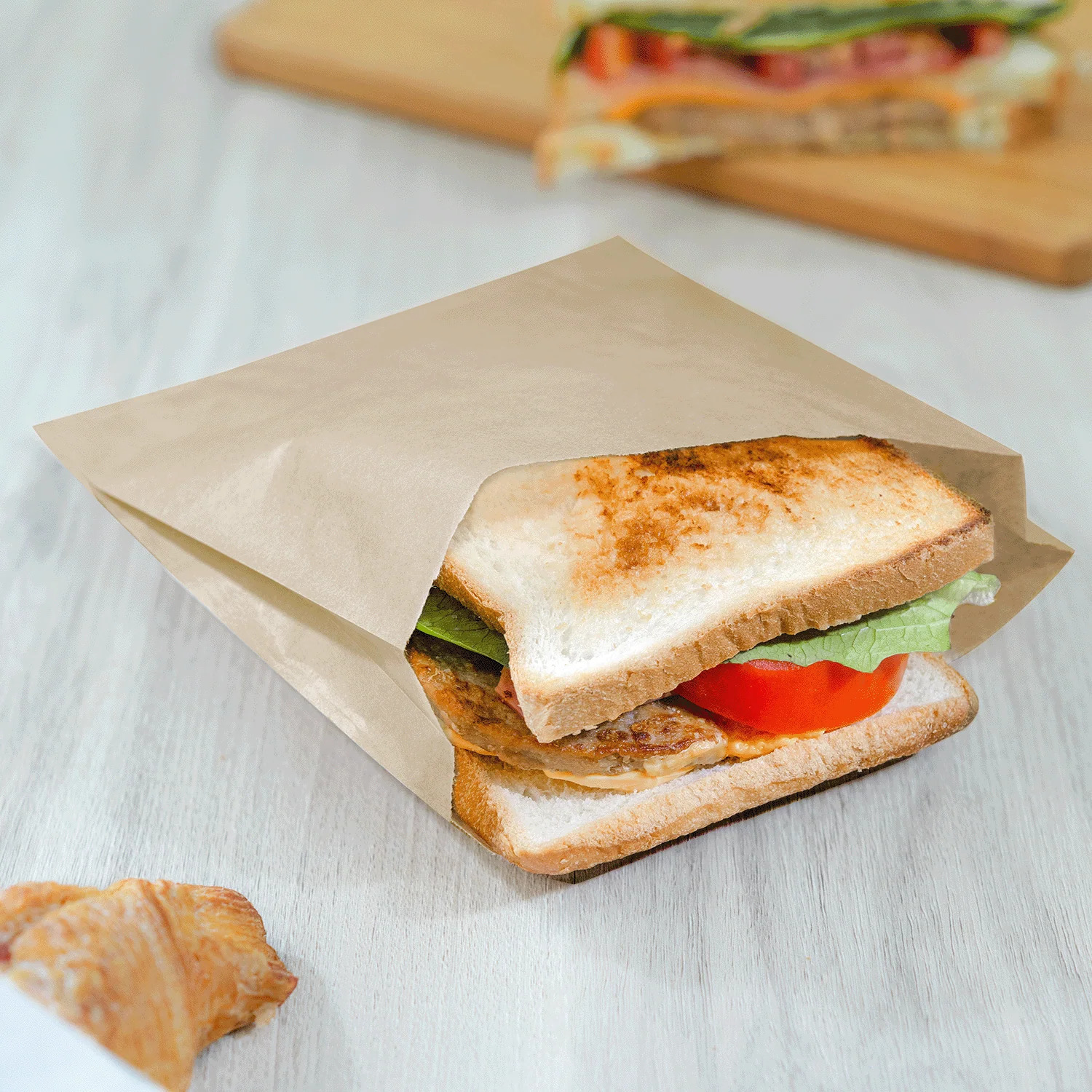 Custom sandwich paper bags for greater brand recognition