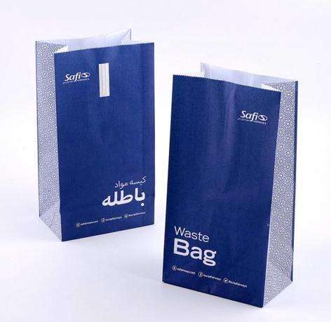 Customized Printing Disposable Air Sickness Paper Bag