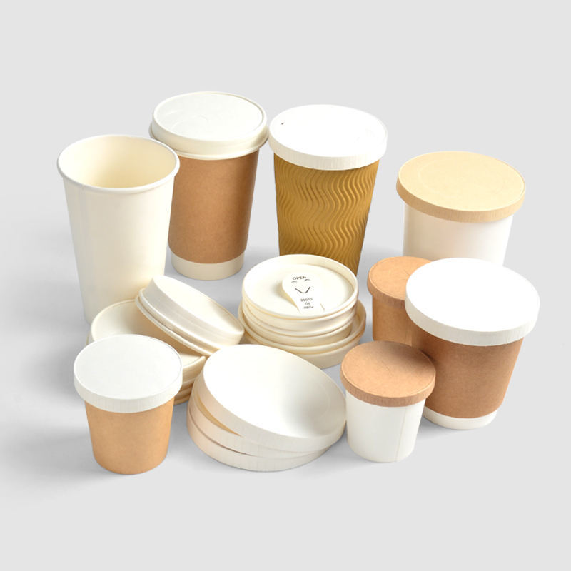 Custom Cup Cover Hotel Disposable Paper Cup Lids For Coffee Cup