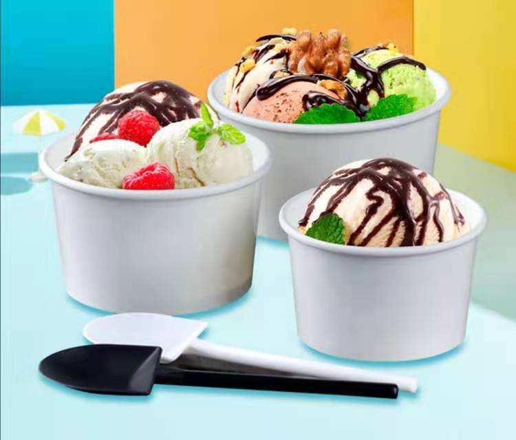 Ice cream cups can also be a great decorative addition