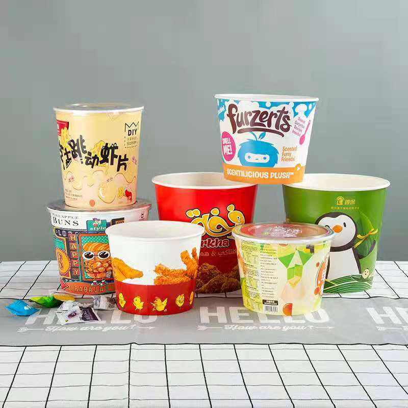 Custom Takeaway Disposable New Popcorn Bucket