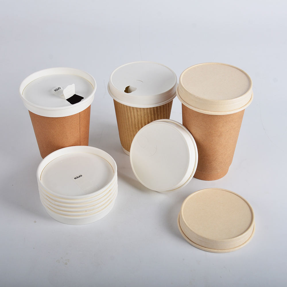 Wholesale Disposable Cover Blister PS PP PET Paper Coffee Cup Lid