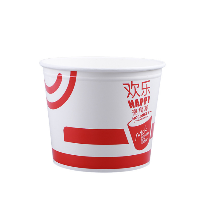 Custom French Fries Cup Wing Potato Chips Food Baking Chicken Meat Bucket
