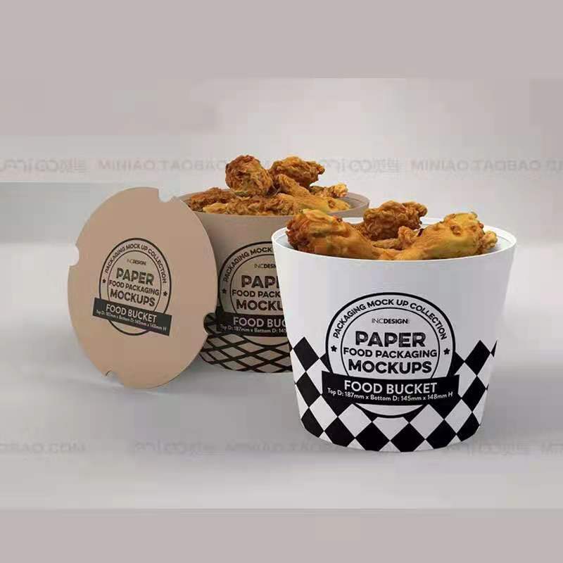 Brand New Takeaway Custom Big Capacity Fried Chicken Bucket