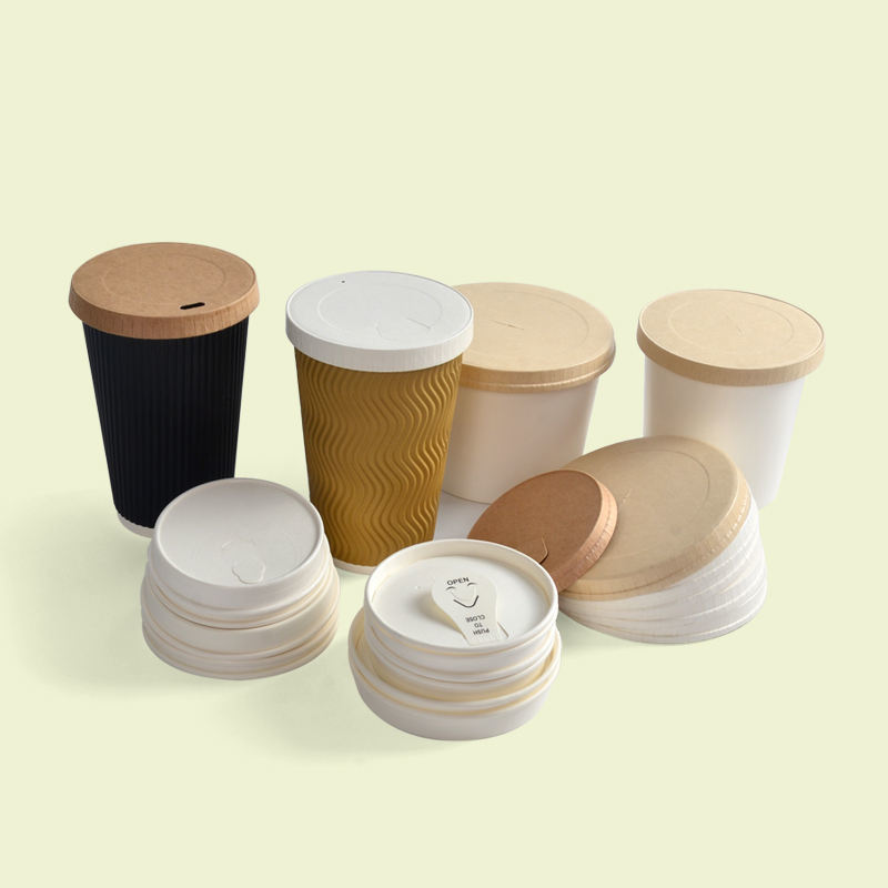 High Quality 12oz/16oz/20oz Disposable Coffee Paper Cup with Lid