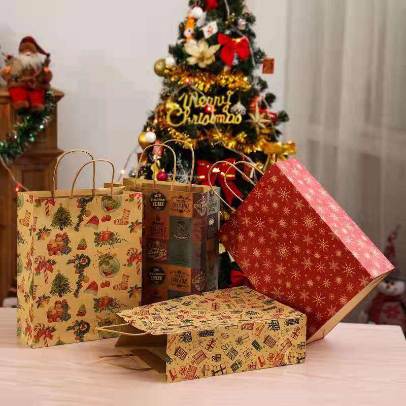 Kraft paper gift bags - ideal eco-friendly choice for businesses