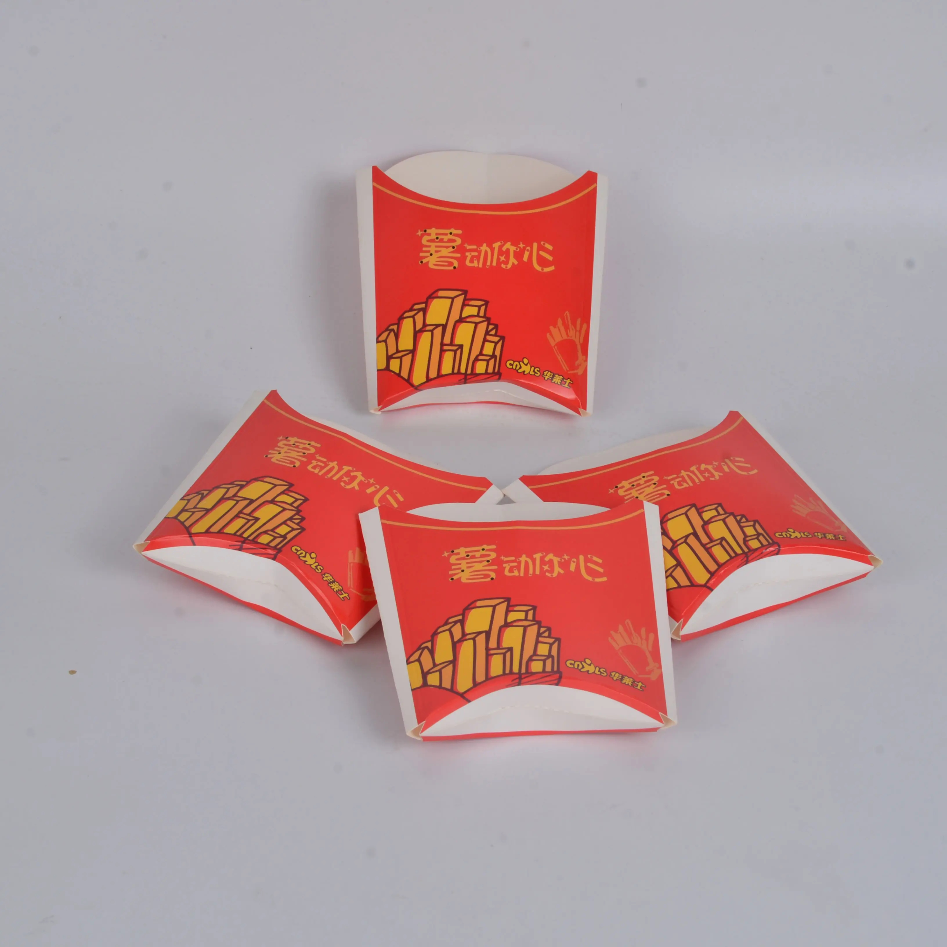 Reusable Cardboard Platter Paper Packing Triangle Sandwich Box