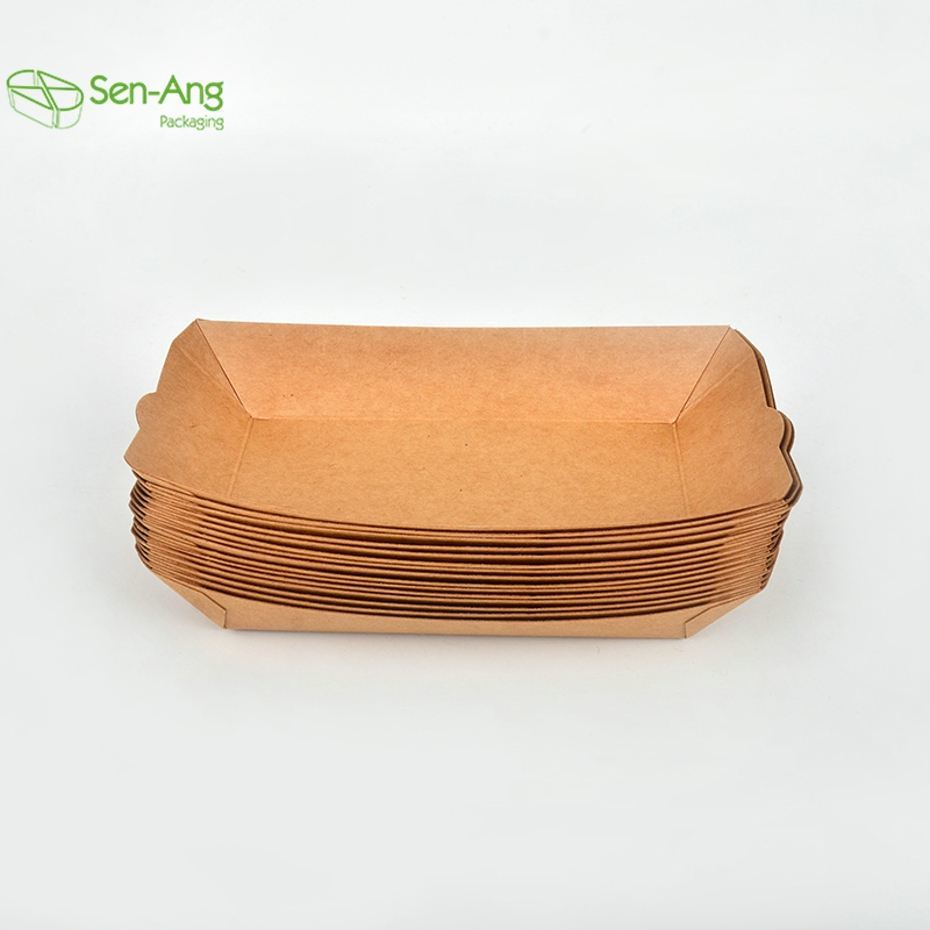 Paper Boat Food Tray High Quality Custom Disposable Sushi Tray