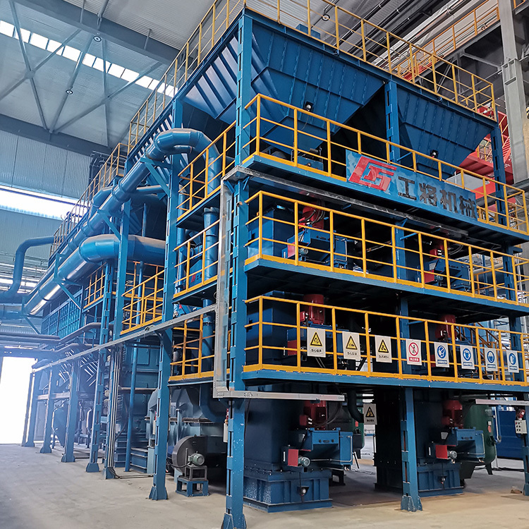 Resin Hardened Water Glass, Alkali Phenolic Resin Sand Regeneration Equipment