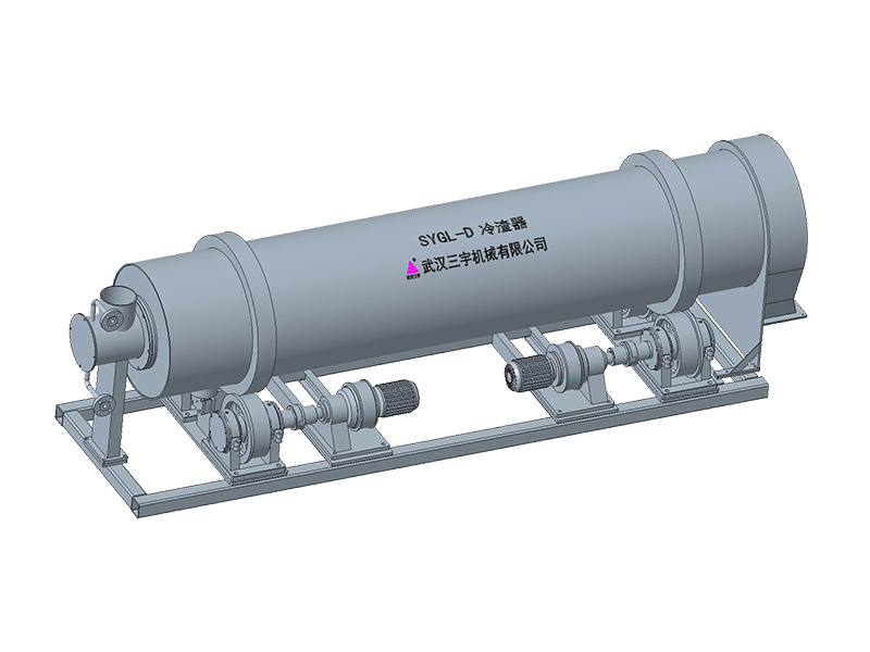 SYGL-D type multi-tube water-cooled drum slag cooler-SANYU MACHINERY ...