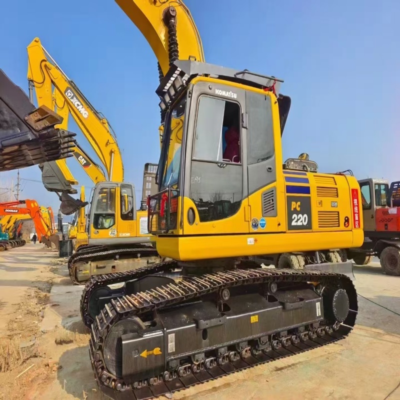 Japan Brand Secondhand 22ton Komatsu PC220 Crawler Excavator