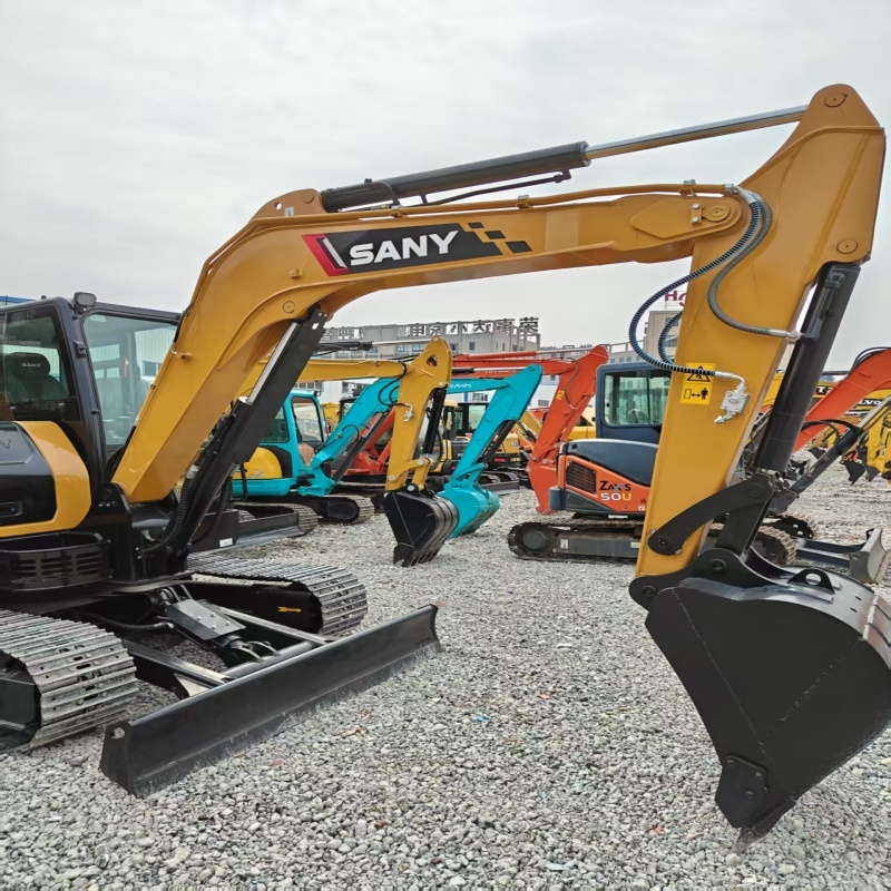 Sany SY60C 6 Tons Used Small Crawler Excavator