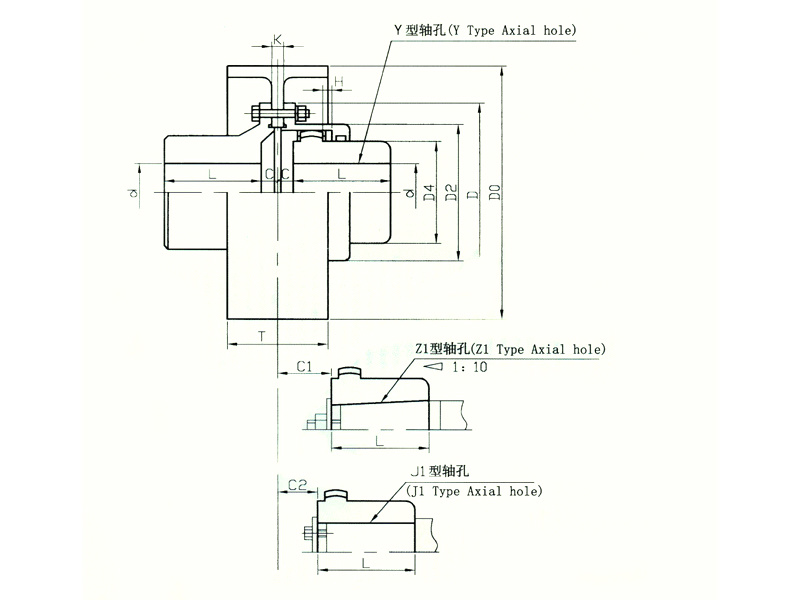 GLEL型鼓型齒式聯(lián)軸器