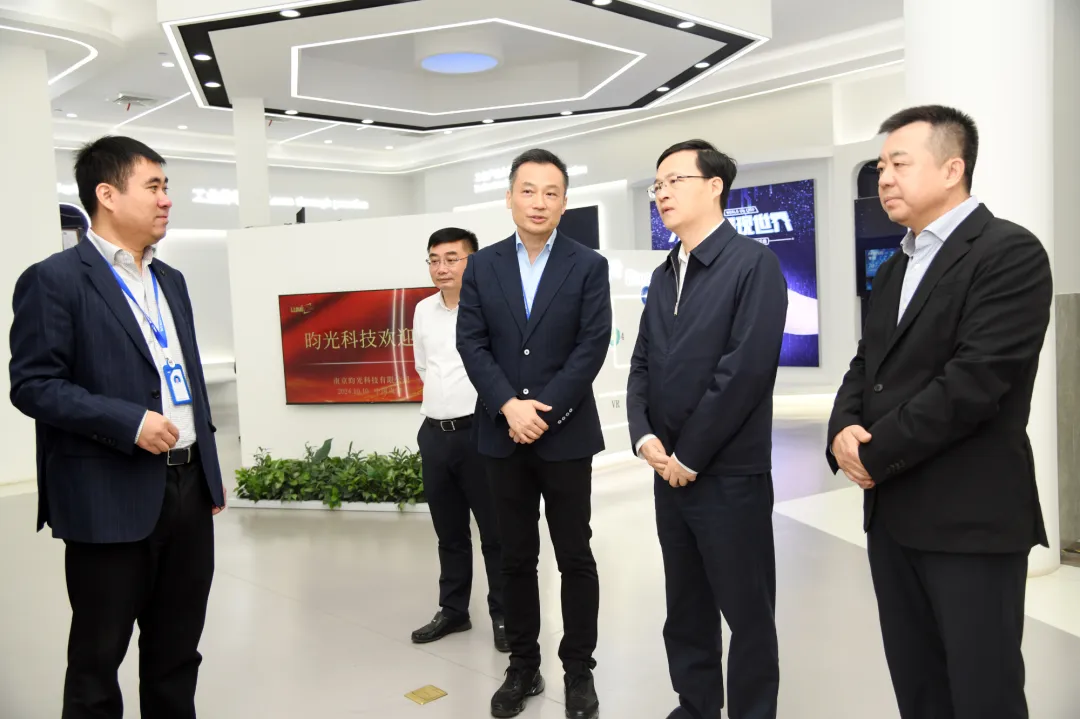 南京市長陳之常調(diào)研昀光科技和協(xié)眾國際