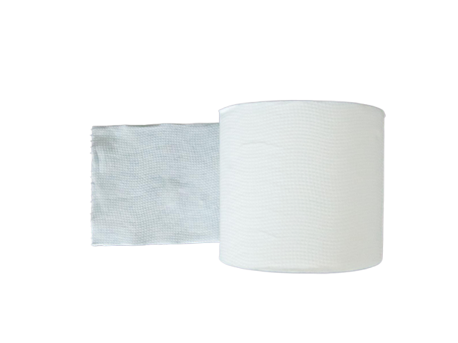 Kleine Rolle Toilettenpapier