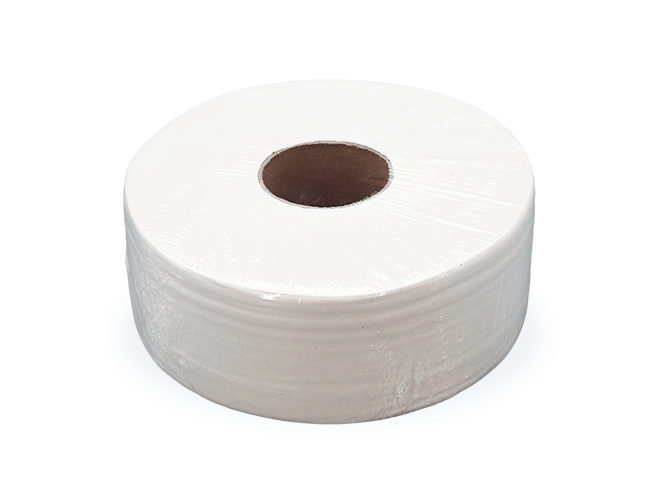 Große Rolle Toilettenpapier