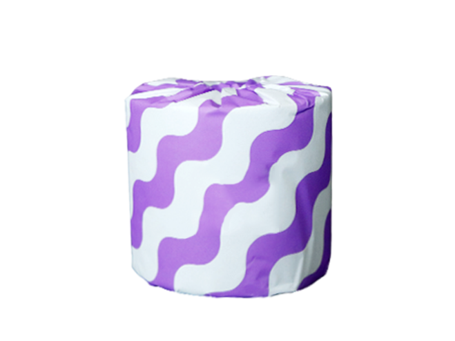 Kleine Rolle Toilettenpapier