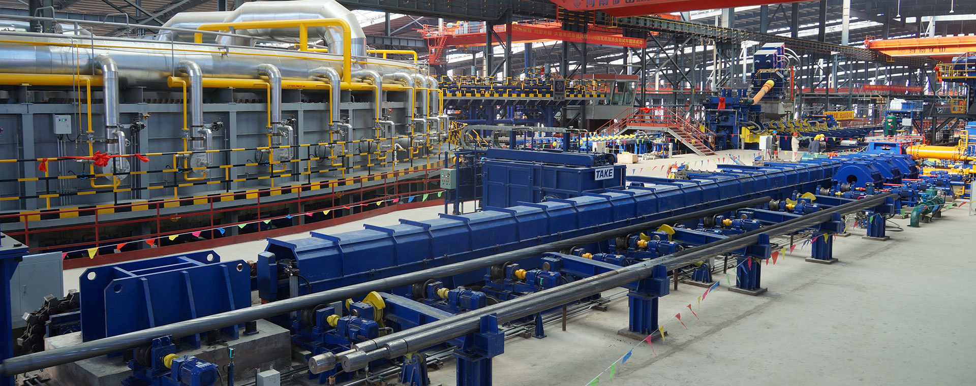 Steel pipe manufacturing equipment