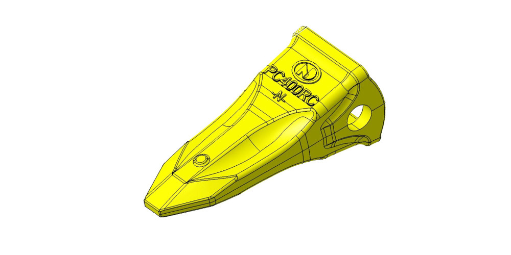 Komatsu bucket tooth