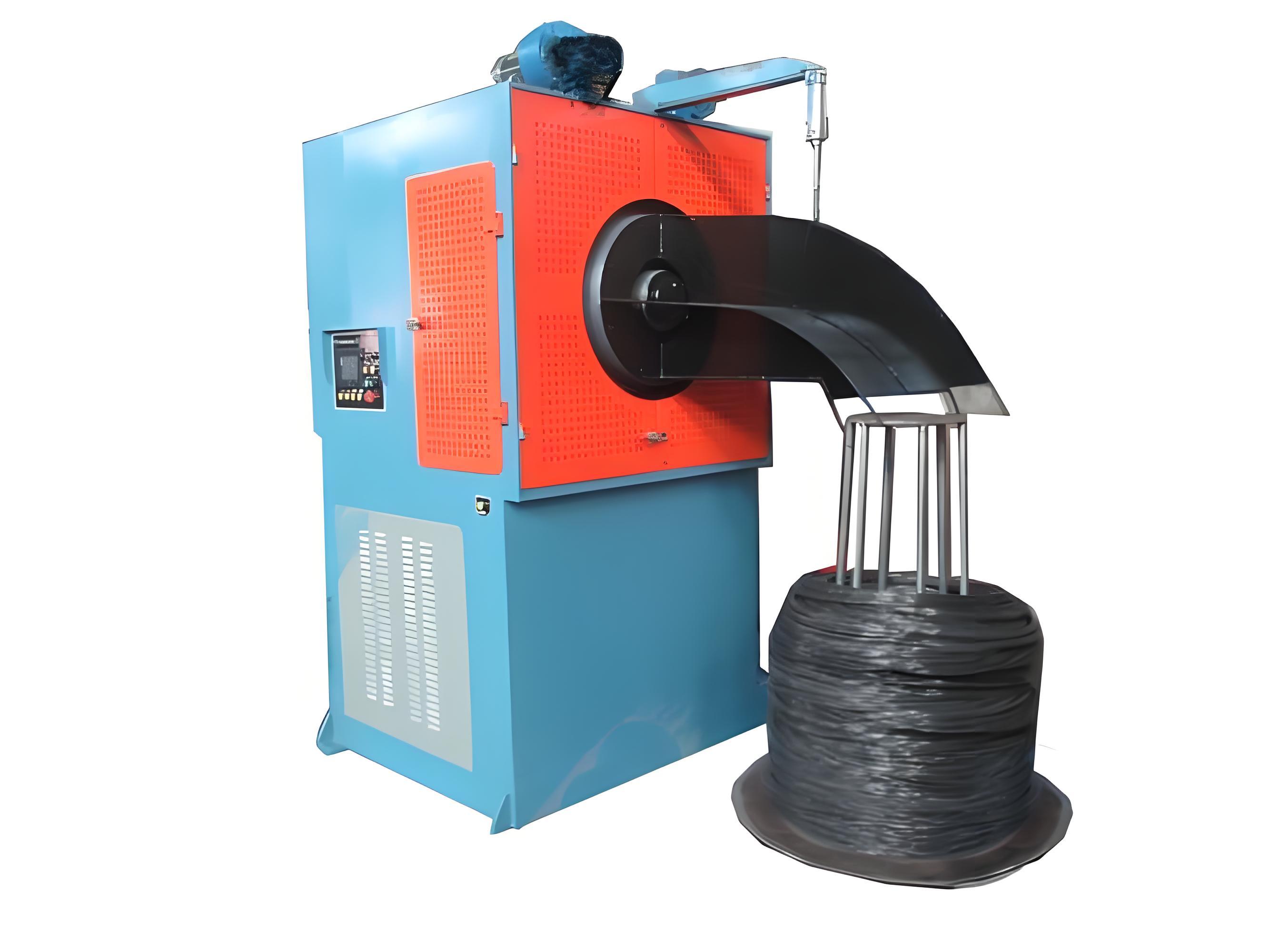 Elephant trunk line unloading machine