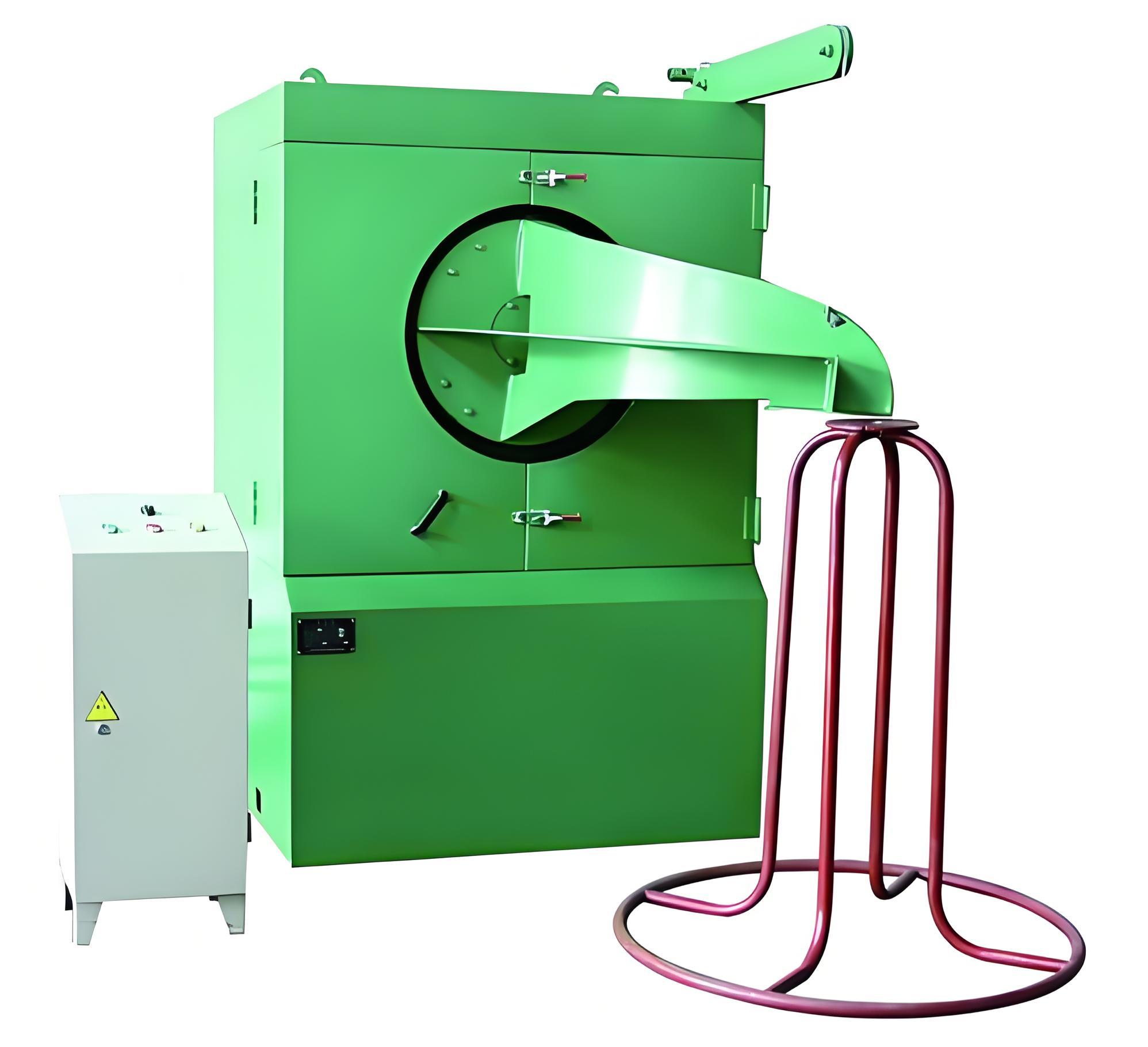 Vertical wire drawing machine