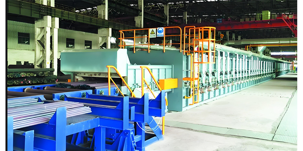 Roller-hearth heating furnace
