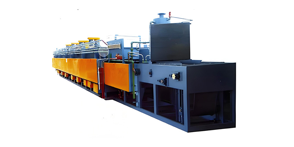 Roller mesh belt furnace