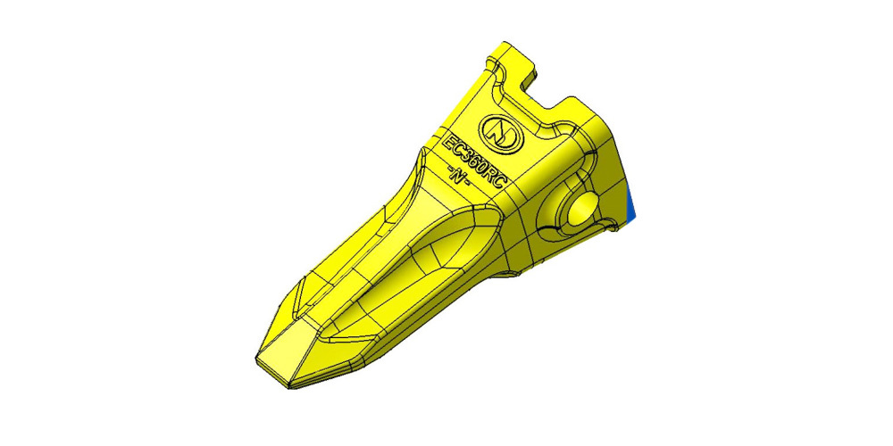 Volvo bucket tooth
