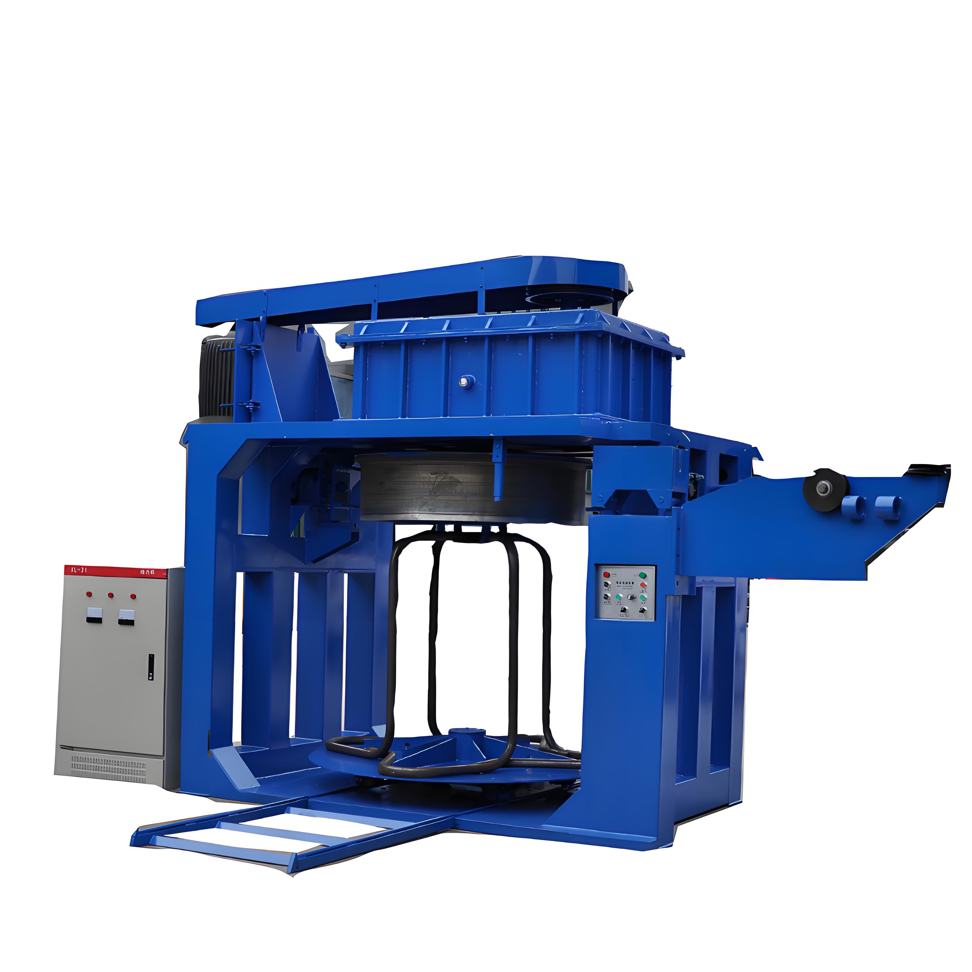 Inverted wire drawing machine