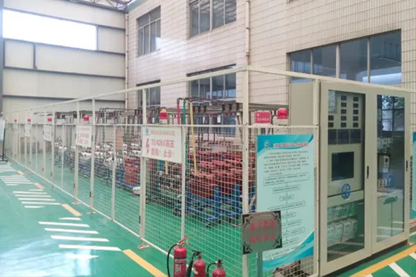 High voltage high power adjustable analog substation