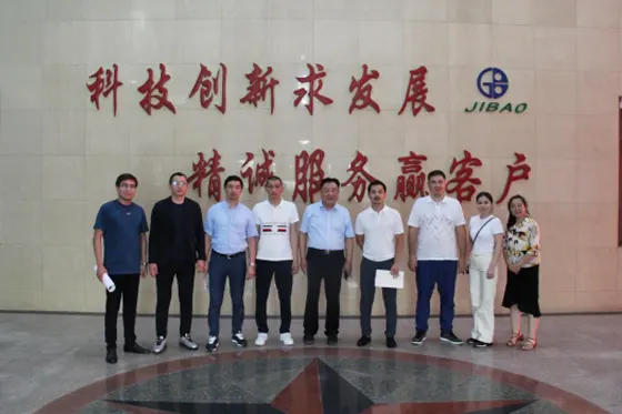Kazakhstan Economic and Trade Delegation Visited Shandong Jilian Electric Power Group Co., Ltd.