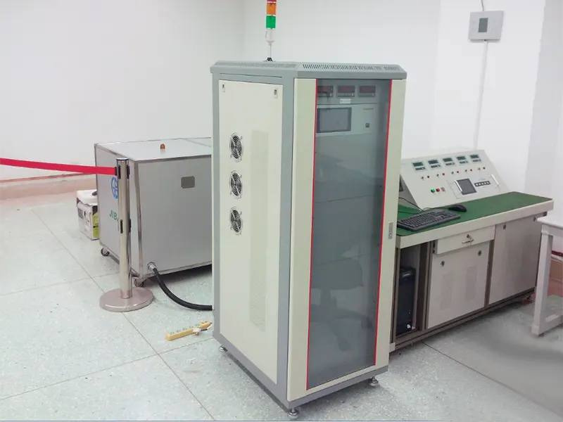 High-voltage energy measurement equipment inspection device