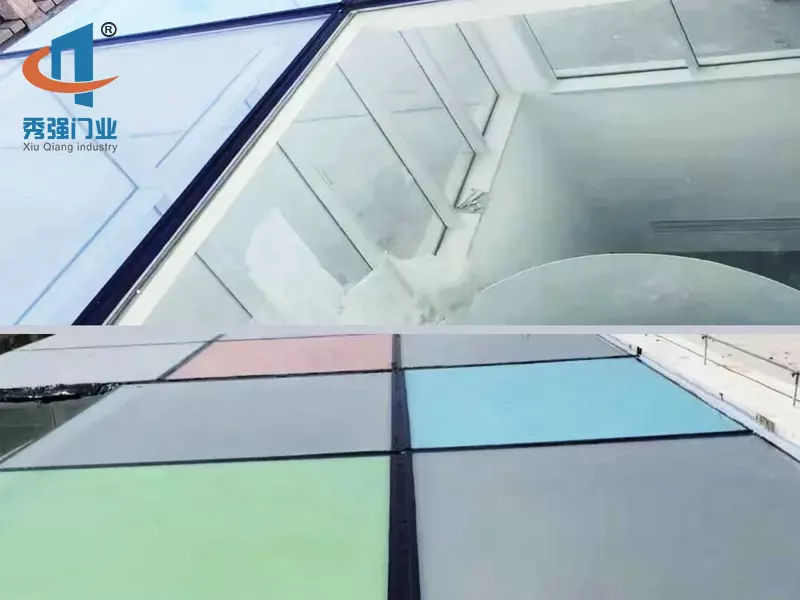 Temperature-controlled Thermochromic Glass