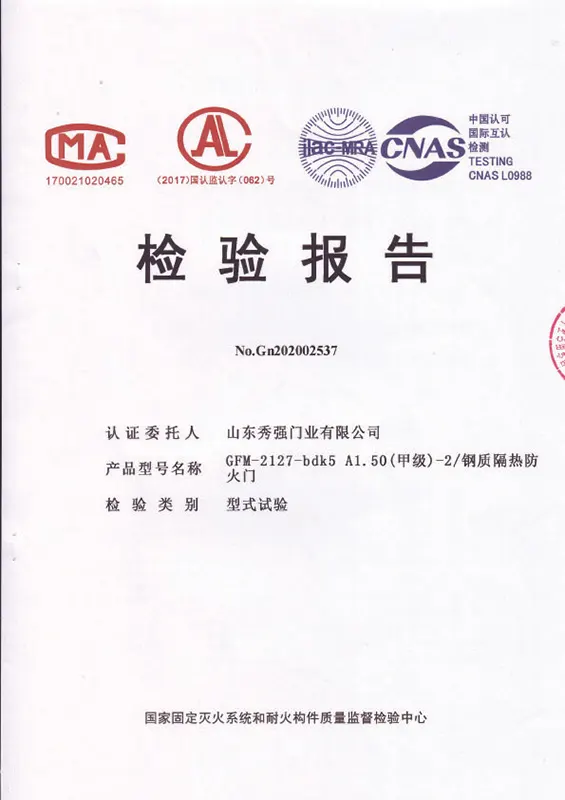 GFM-A1.50 Class A GFM-A1.50 Class A