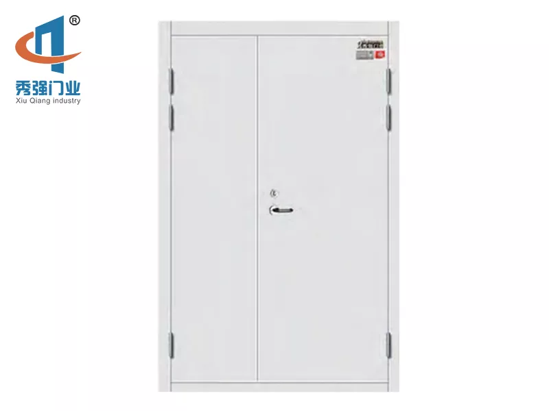 Steel fire door
