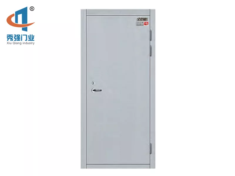 Steel fire door