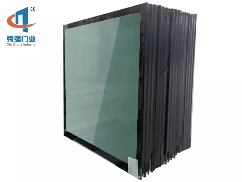 Nano crystal silicon insulation fireproof glass