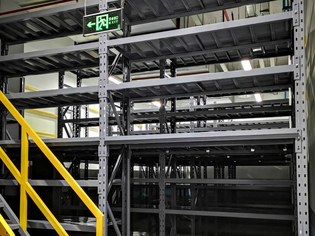 What types of storage racks are suitable for the automotive industry?