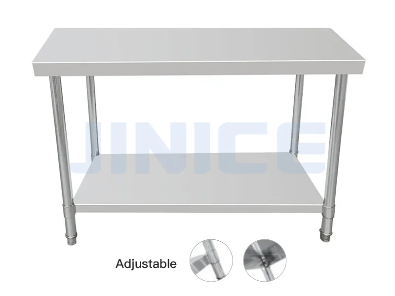 Stainless Steel Worktable(Adjustable)
