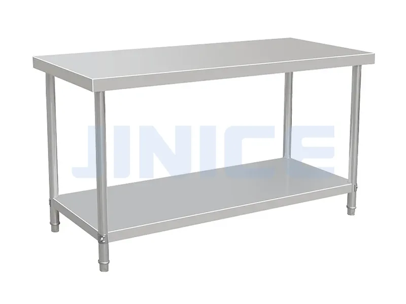 Stainless Steel Worktable(Round leg assembly)