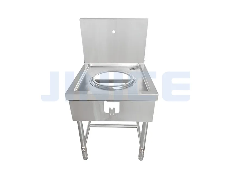 Support de cuisinière en acier inoxydable