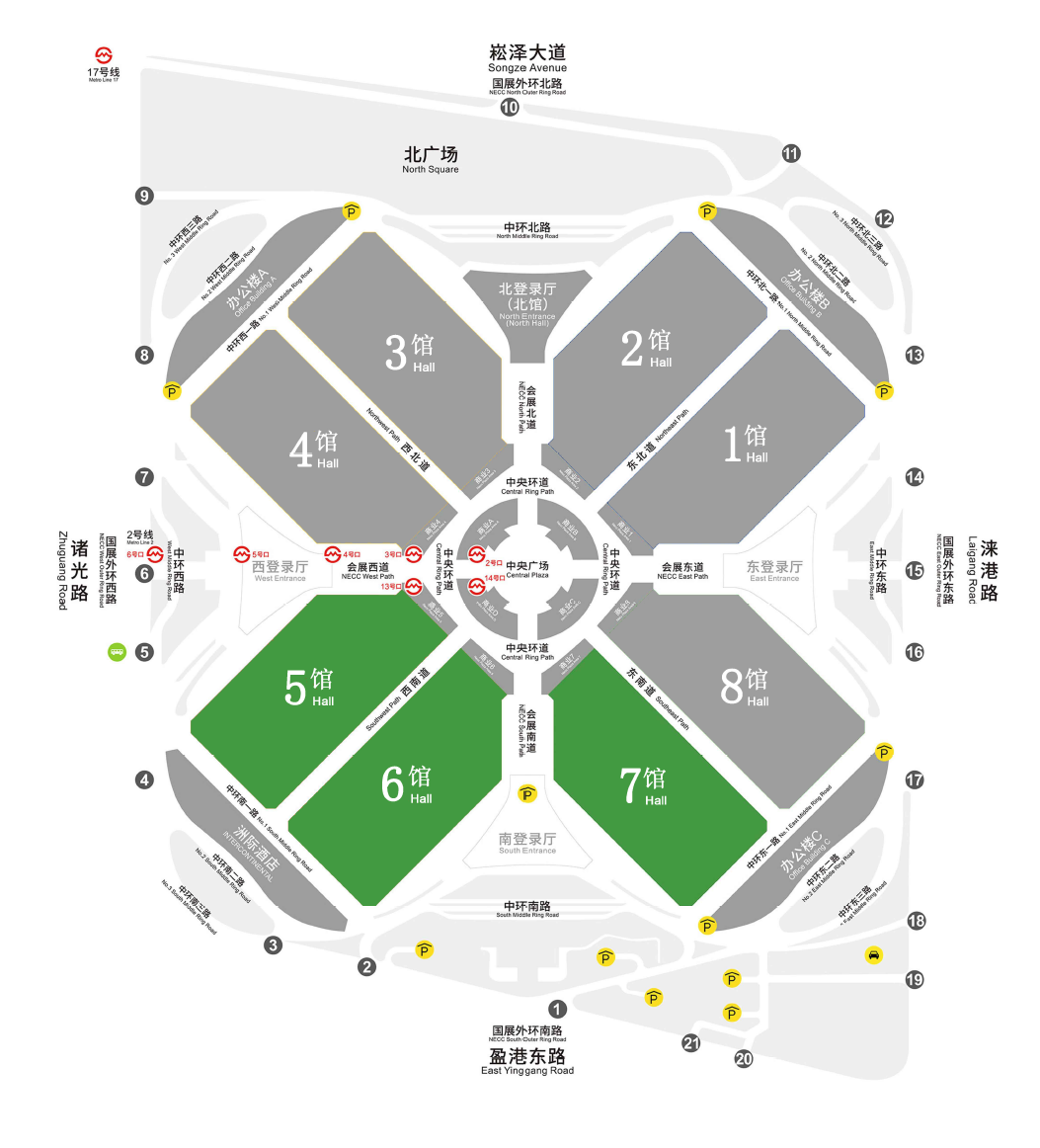  Exhibition Hall Map 