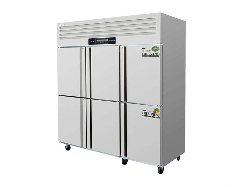 Six-doors Double Machine＆Dual-temperature Vertical Cabinet