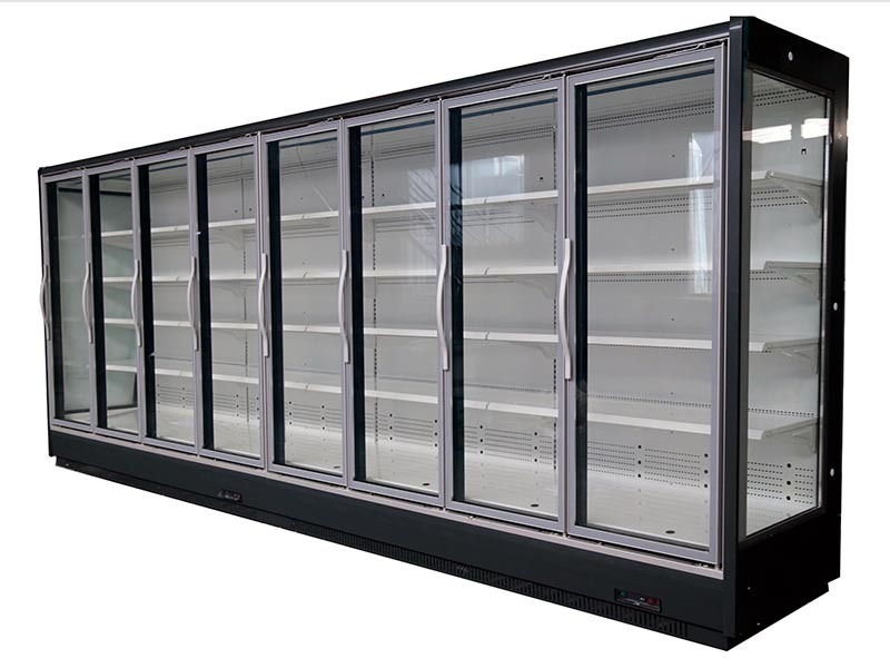 E9 Split-type Air Curtain Refrigerator with Doors