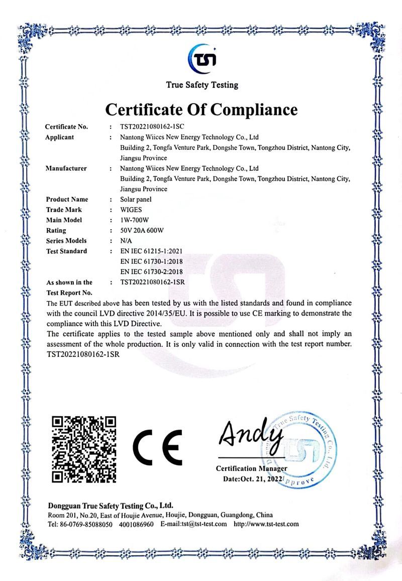 Photovoltaic Module-CE-LVD Photovoltaic Module-CE-LVD