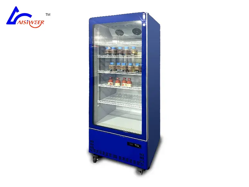 Single door air-cooled cabinet chest freezer