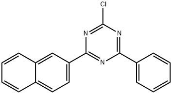 2-Chloro-4-(2-naphthyl)-6-phenyl -1,3, 5-triazine