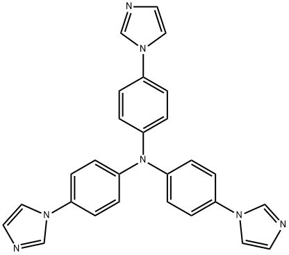 Tris-(4-imidazolylphenyl) amine