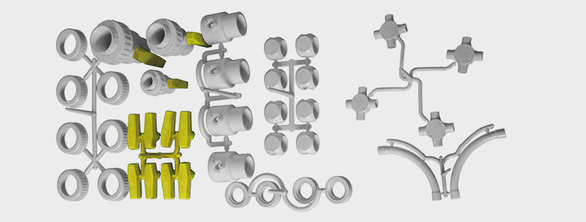 ELECTRIC CONDUITS MOULD