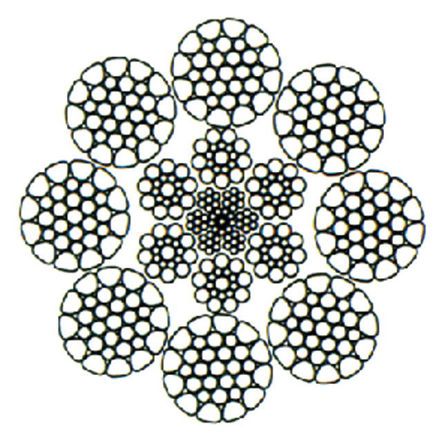 8股壓實股鋼絲繩